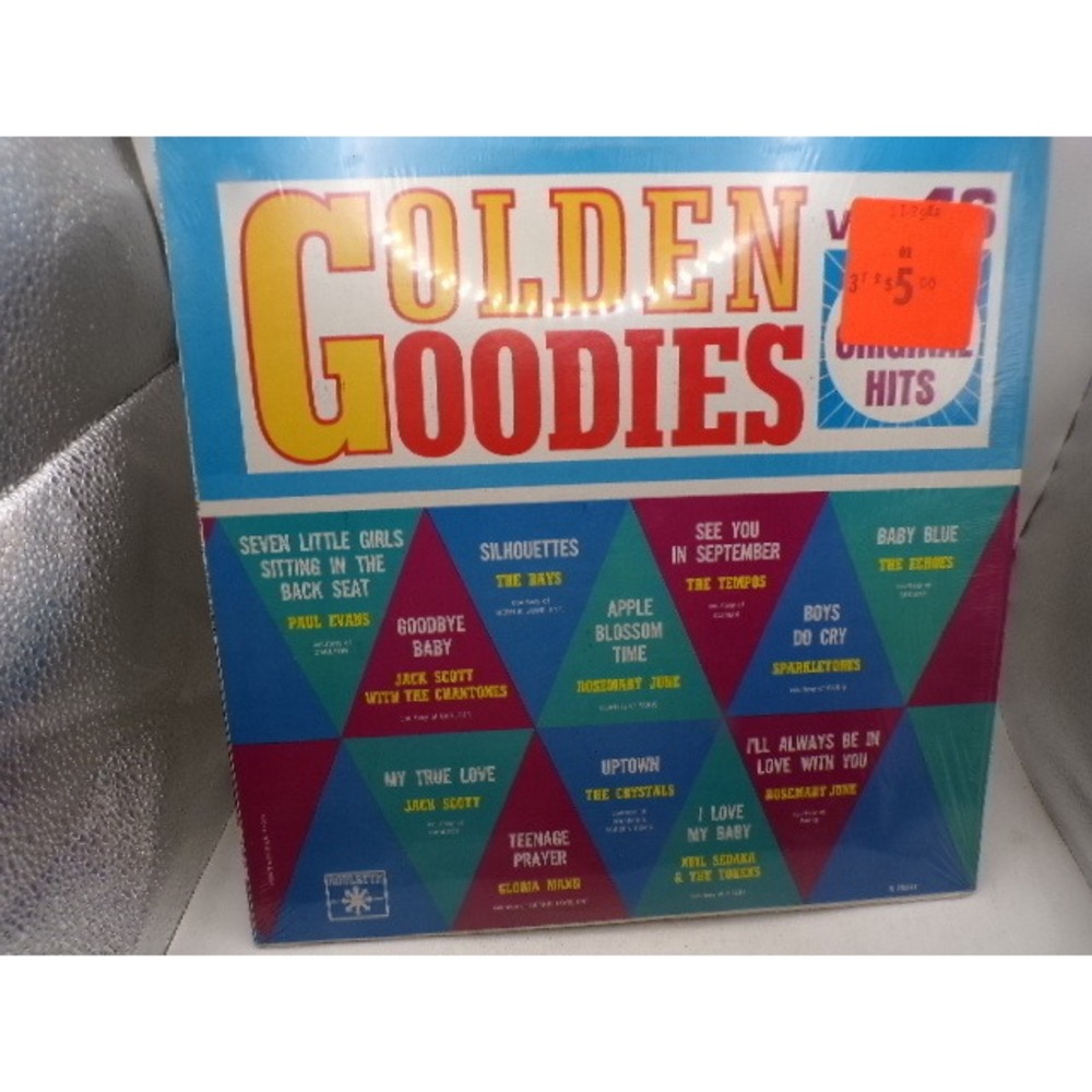 Golden Goodies Vol 16 Various Artists Vinyl LP Roulette R-25241 Original Hits